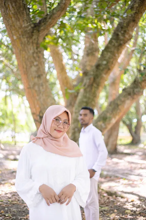 Foto sampul undangan Risman & Ika