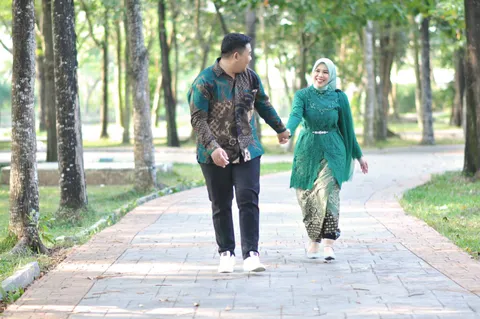Foto sampul undangan Erol & Nisa