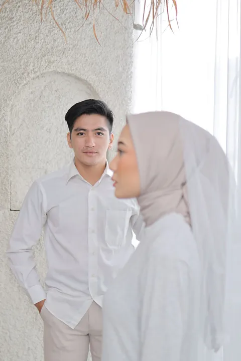 Foto sampul undangan Hilman & Ambar