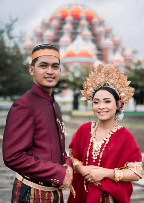 Foto sampul undangan Dwi & Agnes