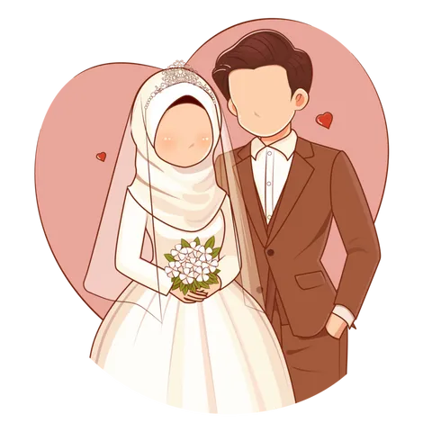 Foto sampul undangan Kurnia & Aliefa