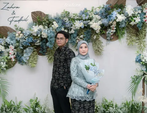Foto sampul undangan Fadhil & Zahra