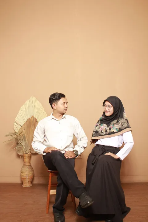 Foto sampul undangan Upik & Ayu