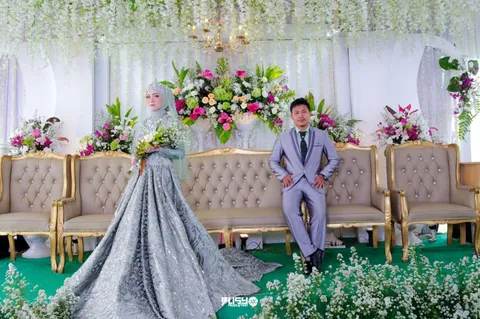 Foto sampul undangan Ian & Rika