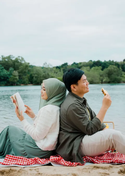 Foto sampul undangan Halim & Abel