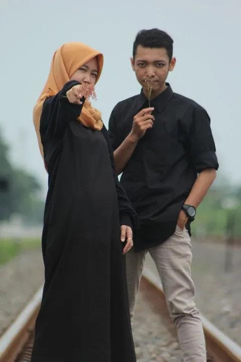 Foto sampul undangan Rizka & Ivan