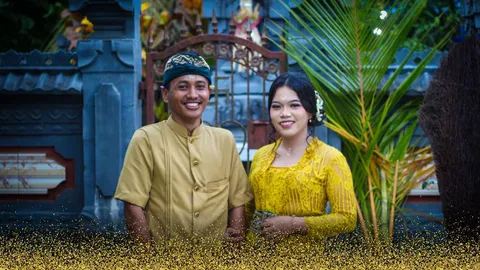 Foto sampul undangan Efi & Rian