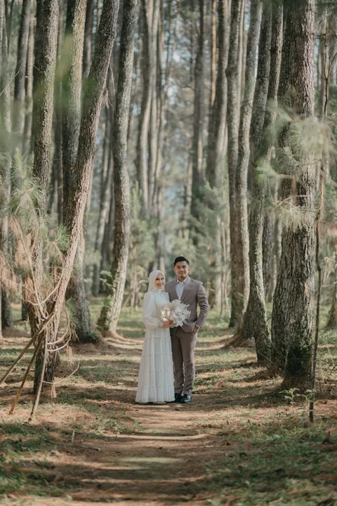 Foto sampul undangan Rifky & Gina
