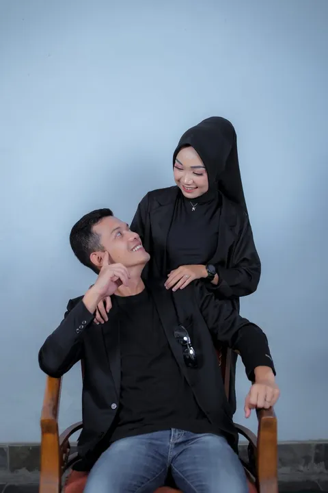 Foto sampul undangan Aang & Nita