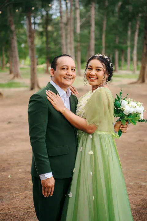 Foto sampul undangan Cici & Alon