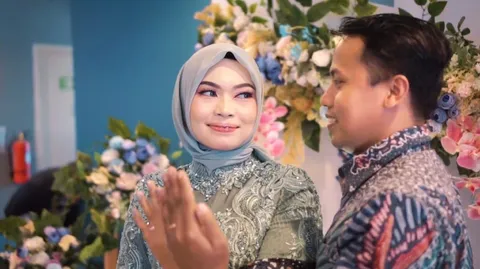 Foto sampul undangan Yusuf & Okta
