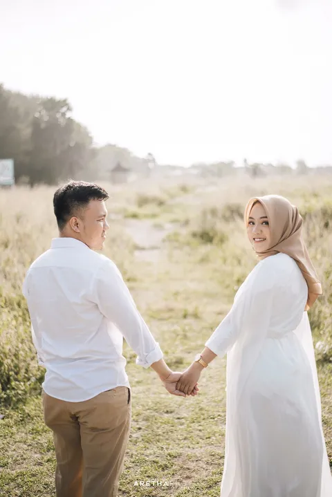 Foto sampul undangan Agung & Nadell