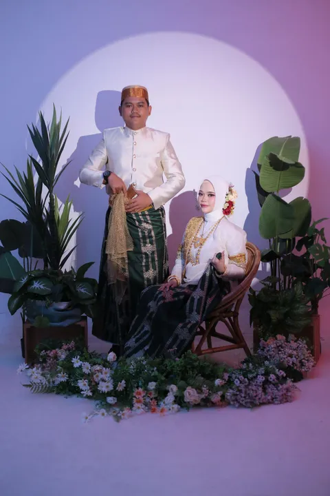 Foto sampul undangan Reza & Rini