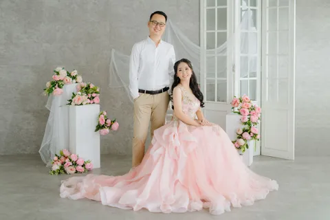 Foto sampul undangan Suryany & Calvin