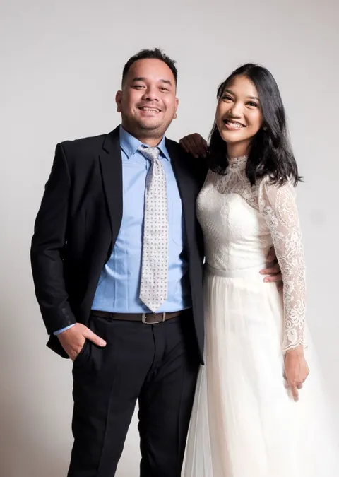 Foto sampul undangan Sarah & Rubon