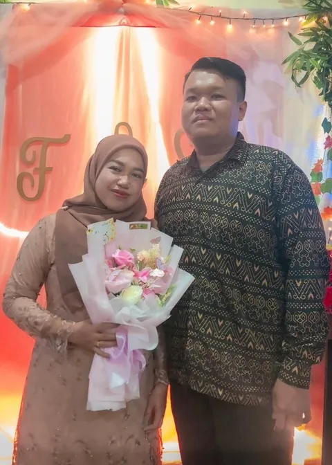 Foto sampul undangan Oby & Maya