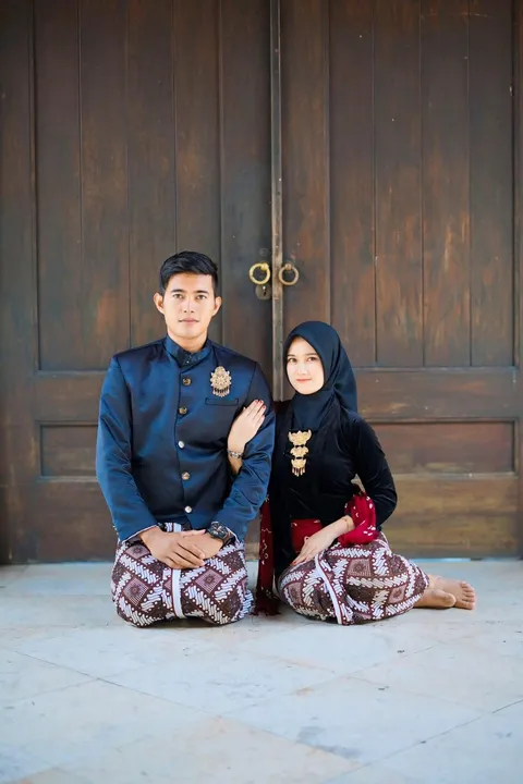 Foto sampul undangan Hadun & Nita