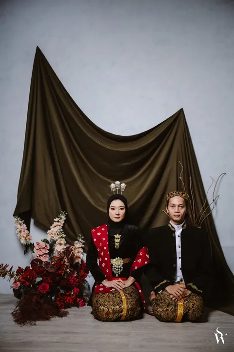 Foto sampul undangan Endah & Rahmat