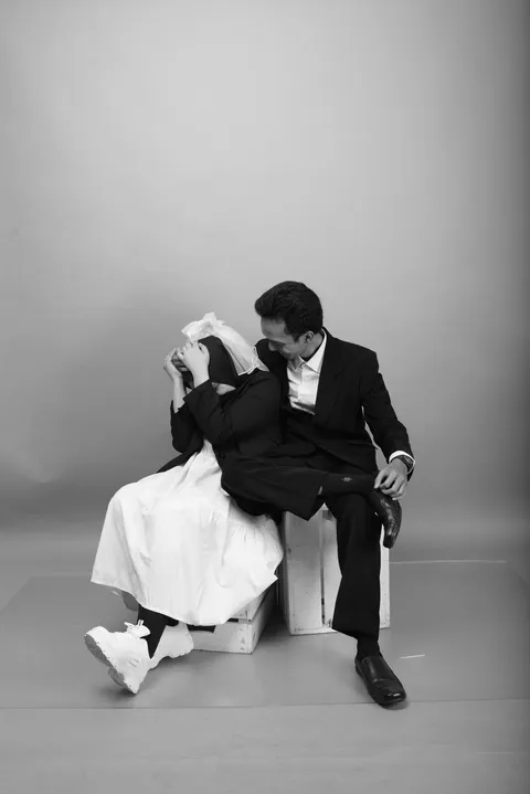 Foto sampul undangan Tia & Faiz