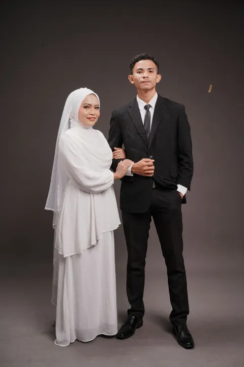 Foto sampul undangan Irfan & Nur