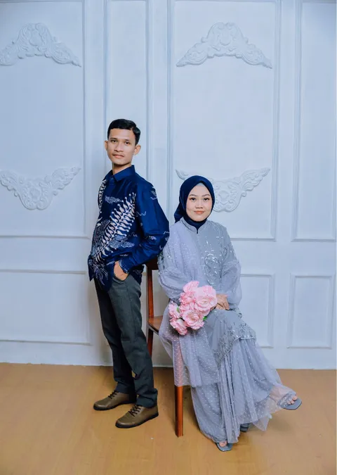 Foto sampul undangan Eko & Ian