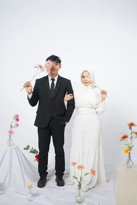 Foto sampul undangan Nazman & Cindy