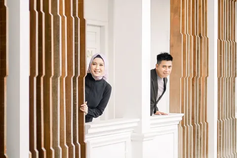 Foto sampul undangan Benny & Rizki